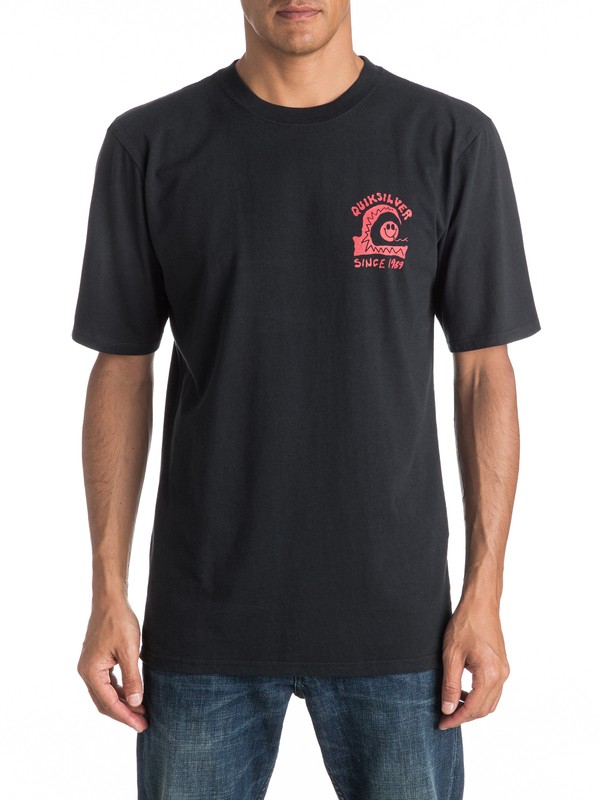 quiksilver, Don't Snake My Vibe - Tee-Shirt, BLACK (kvj0) 0 Don't Snake My Vibe - Tee-Shirt EQYZT04273 Quiksilver