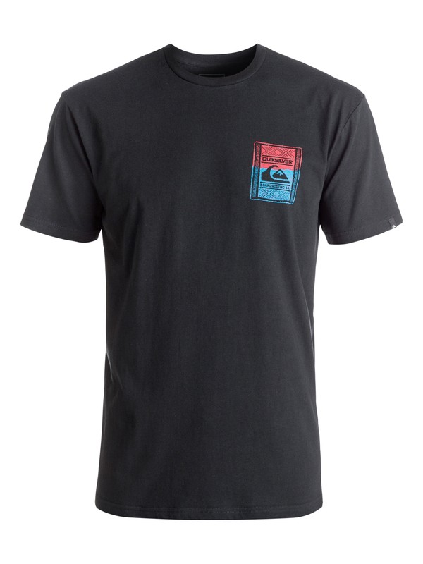 quiksilver, Classic Walled Up - Tee-Shirt, BLACK (kvj0) 0 Classic Walled Up - Tee-Shirt Noir EQYZT04296 Quiksilver