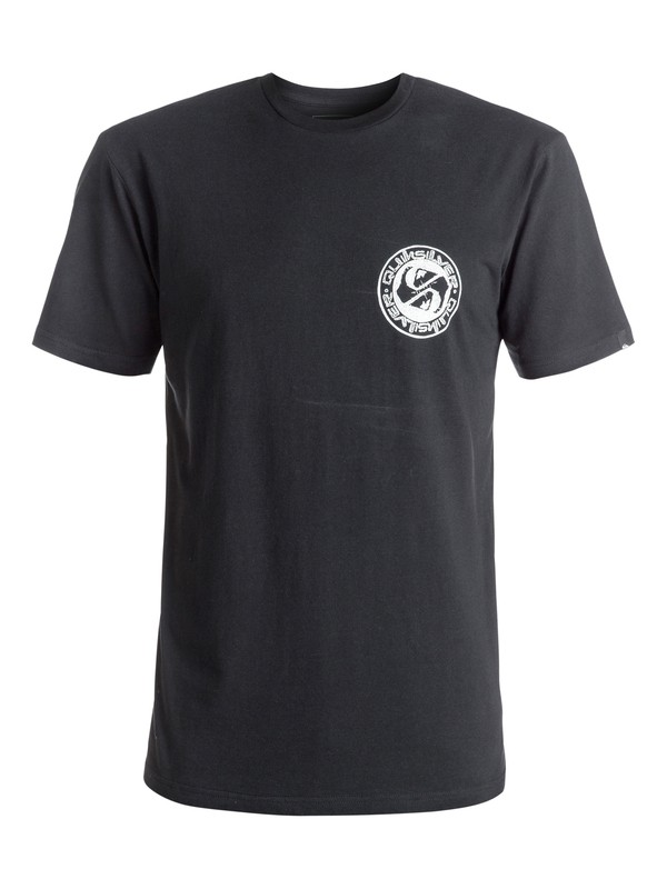 quiksilver, Classic Balanced 69 - Tee-Shirt, BLACK (kvj0) 0 Classic Balanced 69 - Tee-Shirt Noir EQYZT04297 Quiksilver