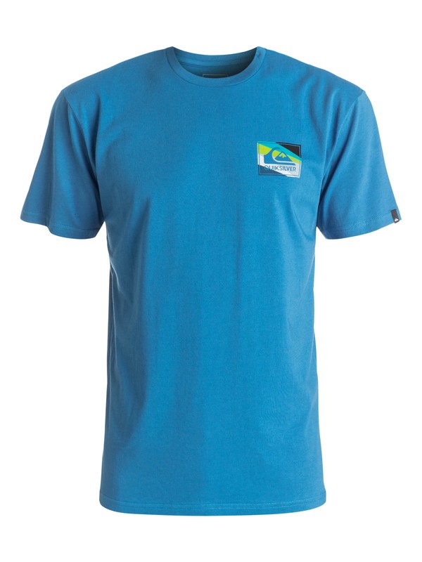 quiksilver, Box Knife - Tee-Shirt, VALLARTA BLUE (byh0) 0 Box Knife - Tee-Shirt EQYZT04298 Quiksilver