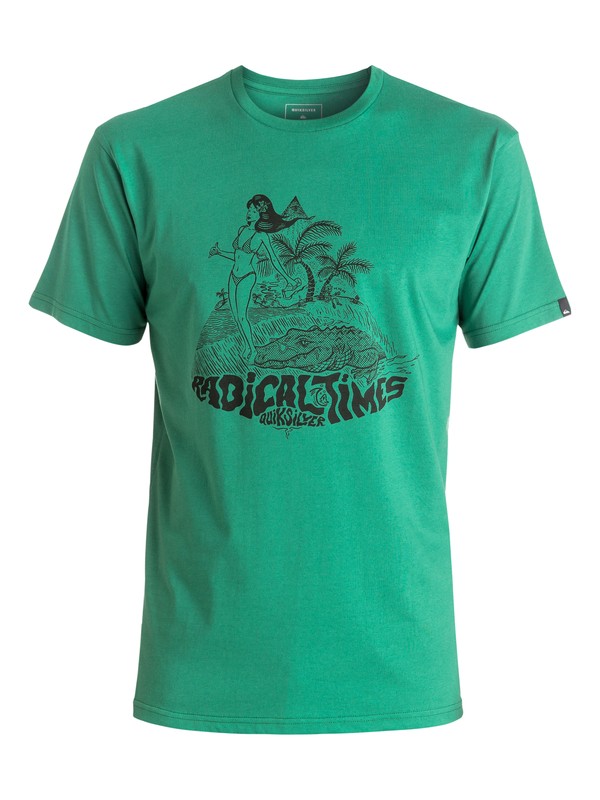 quiksilver, Classic Crocoride - Tee-Shirt, FIR (gqb0) 0 Classic Crocoride - Tee-Shirt EQYZT04301 Quiksilver