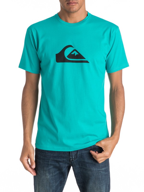 quiksilver, Classic Everyday - Tee-Shirt, VIRIDINE GREEN (bnf0) 0 Classic Everyday - Tee-Shirt EQYZT04302 Quiksilver