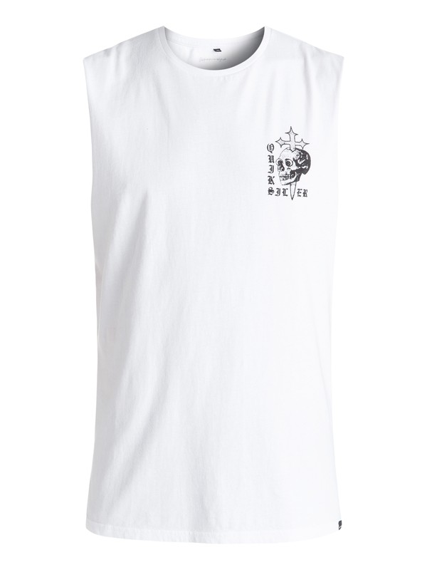 quiksilver, Skull Cross - Haut sans manches, WHITE (wbb0) 0 Skull Cross - Haut sans manches EQYZT04313 Quiksilver