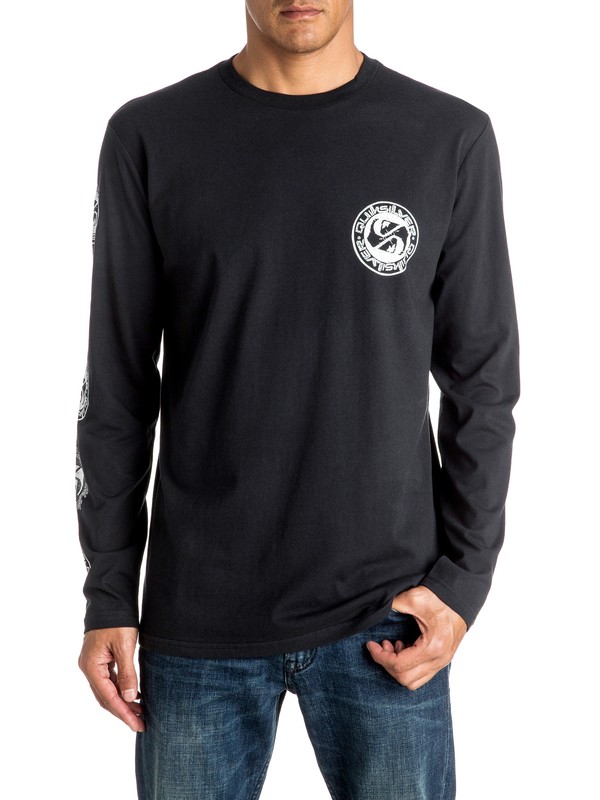quiksilver, Classic Balanced 69 - Tee-Shirt à manches longues, BLACK (kvj0) 0 Classic Balanced 69 - Tee-Shirt à manches longues EQYZT04319 Quiksilver