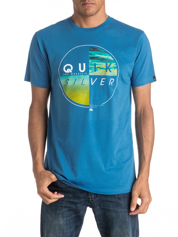 quiksilver, Classic Blazed - Tee-Shirt, VALLARTA BLUE (byh0) 0 Classic Blazed - Tee-Shirt EQYZT04330 Quiksilver
