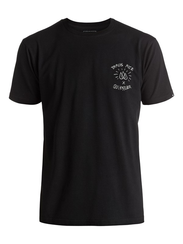 quiksilver, Travis Rice - Tee-Shirt, BLACK (kvj0) 0 Travis Rice - Tee-Shirt EQYZT04397 Quiksilver
