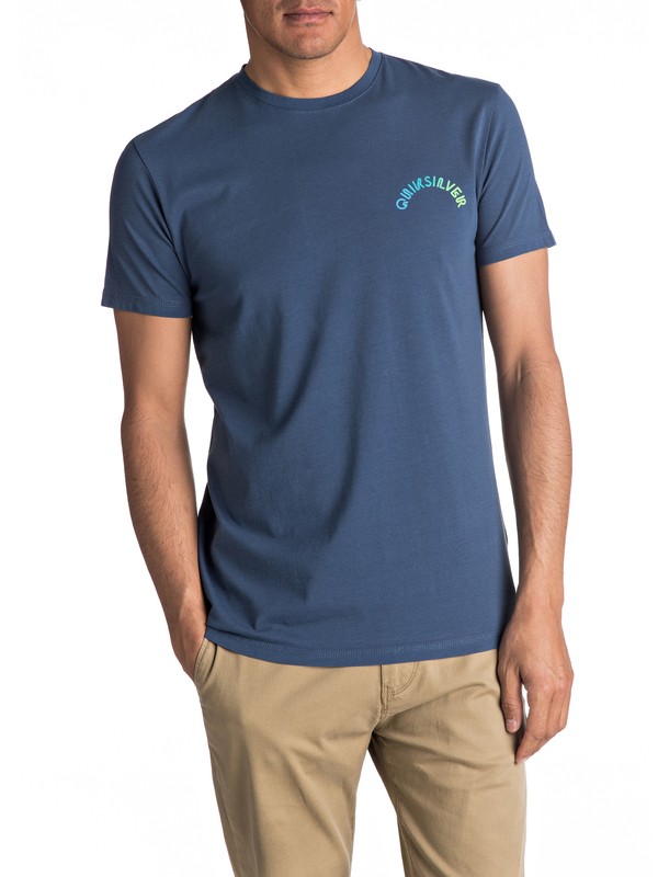 quiksilver, Original Blend - Tee-Shirt, DARK DENIM (brq0) 0 Original Blend - Tee-Shirt EQYZT04492 Quiksilver