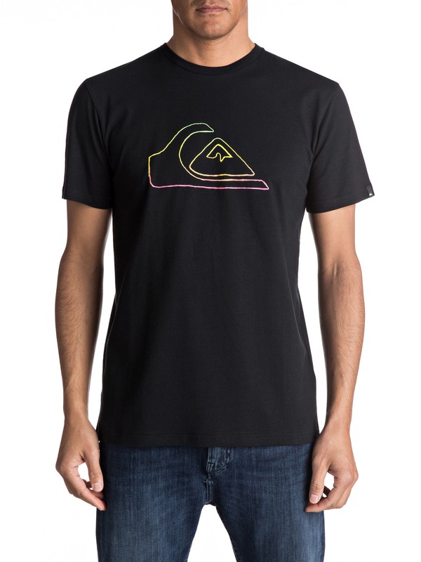 quiksilver, Classic Jungle Mountain - T Shirt, BLACK (kvj0) 0 Classic Jungle Mountain - T Shirt EQYZT04530 Quiksilver