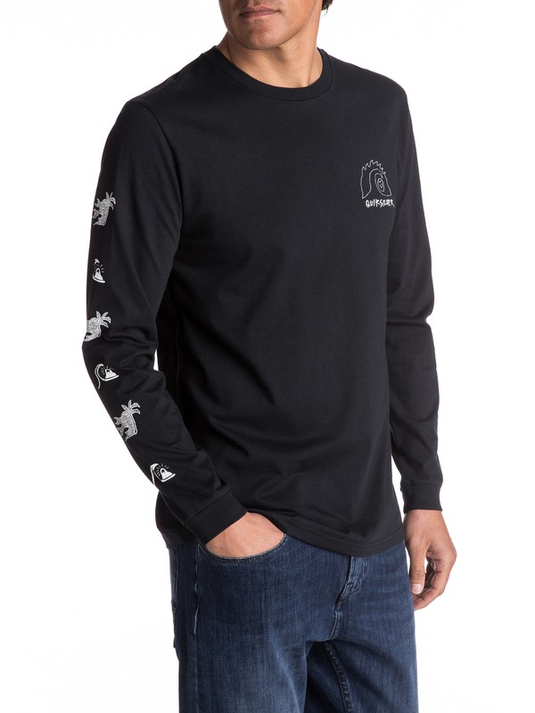 quiksilver, Eastman Venice Bliss - T Shirt à manches longues, BLACK (kvj0) 0 Eastman Venice Bliss - T Shirt à manches longues EQYZT04535 Quiksilver