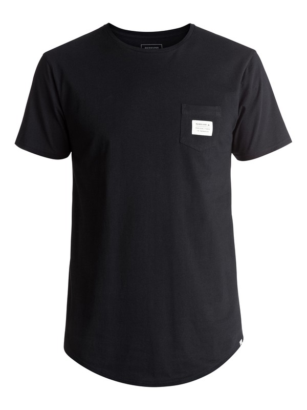 quiksilver, Scallop East Woven - T-Shirt, BLACK (kvj0) 0 Scallop East Woven - T-Shirt Black EQYZT04555 Quiksilver