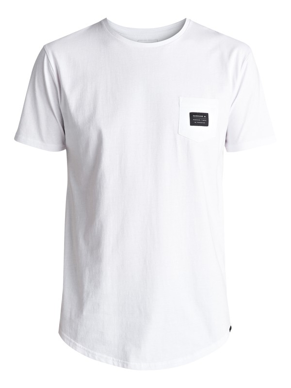 quiksilver, Scallop East Woven - T-Shirt, WHITE (wbb0) 0 Scallop East Woven - T-Shirt White EQYZT04555 Quiksilver