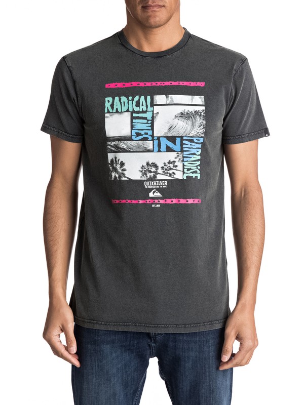 quiksilver, Speciality Radical Trip - Tee-Shirt, BLACK (kvj0) 0 Speciality Radical Trip - Tee-Shirt EQYZT04560 Quiksilver