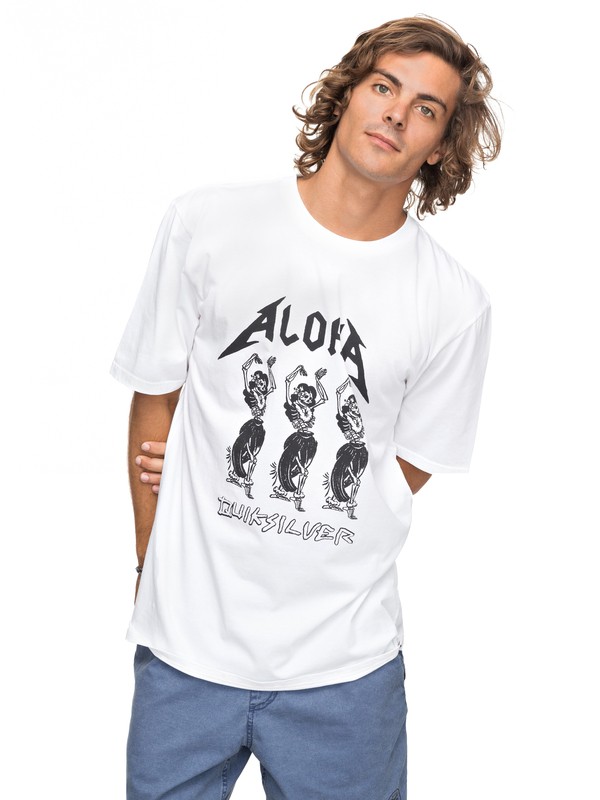 quiksilver, Peach Buzz Tee, WHITE (wbb0) 0 Peach Buzz Tee White EQYZT04739 Quiksilver