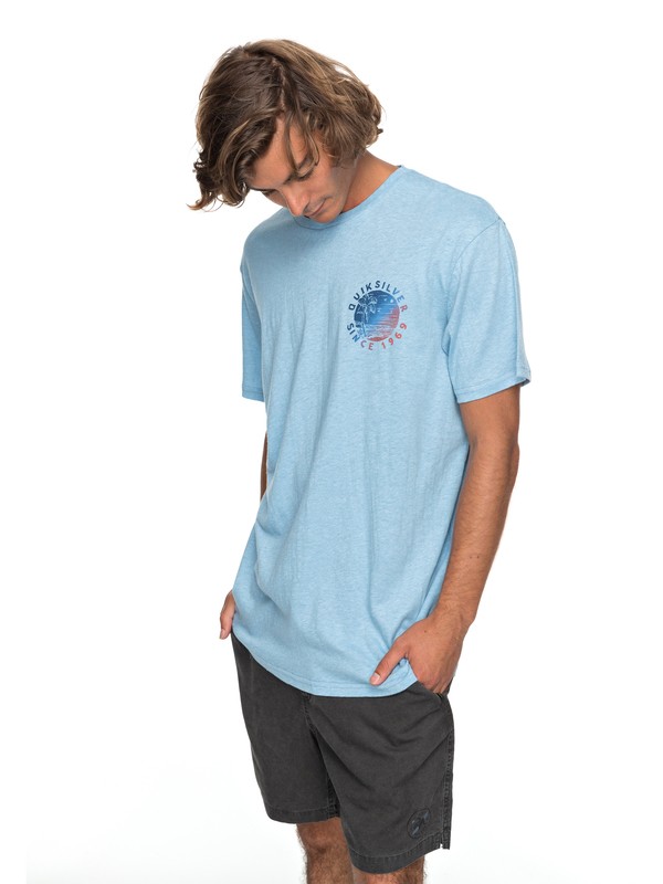 quiksilver, Rocky Rights Tee, DUSK BLUE (bhc0) 0 Rocky Rights Tee Blue EQYZT04766 Quiksilver