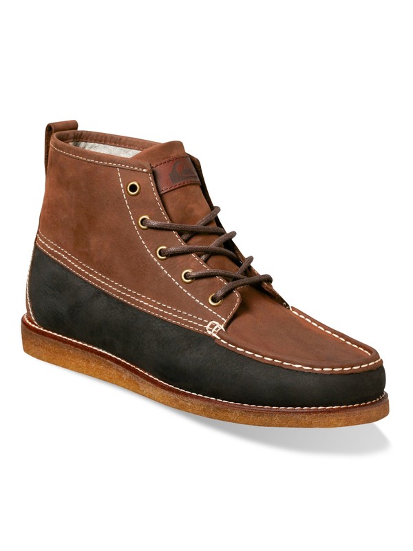quiksilver, Transom Boot, BROWN/BROWN/GREEN (xccg) 0 Transom Boot GQYB700005 Quiksilver