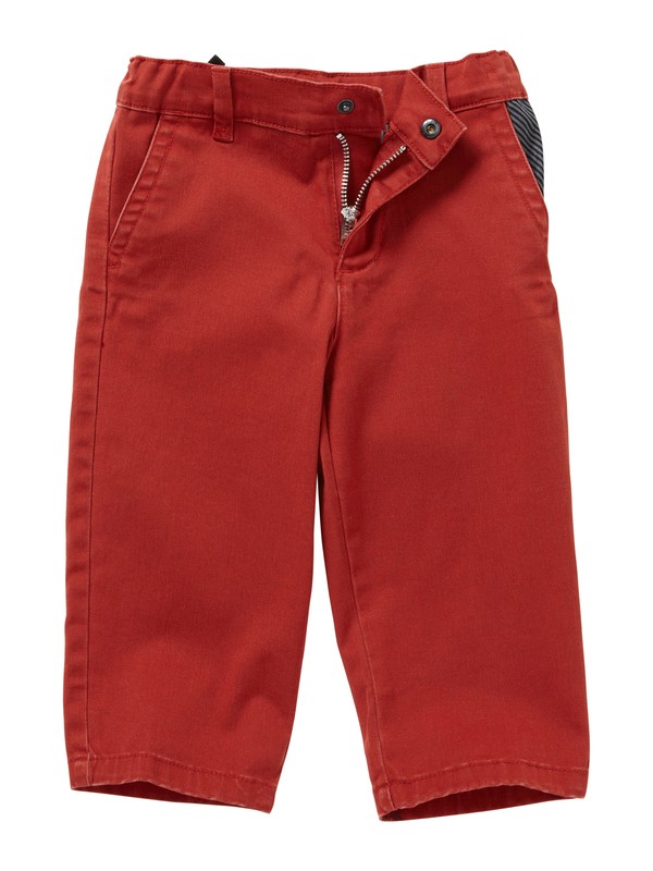 quiksilver, Baby Box Wire Pants, PAPRIKA (rqs0) 0 Baby Box Wire Pants I205628 Quiksilver