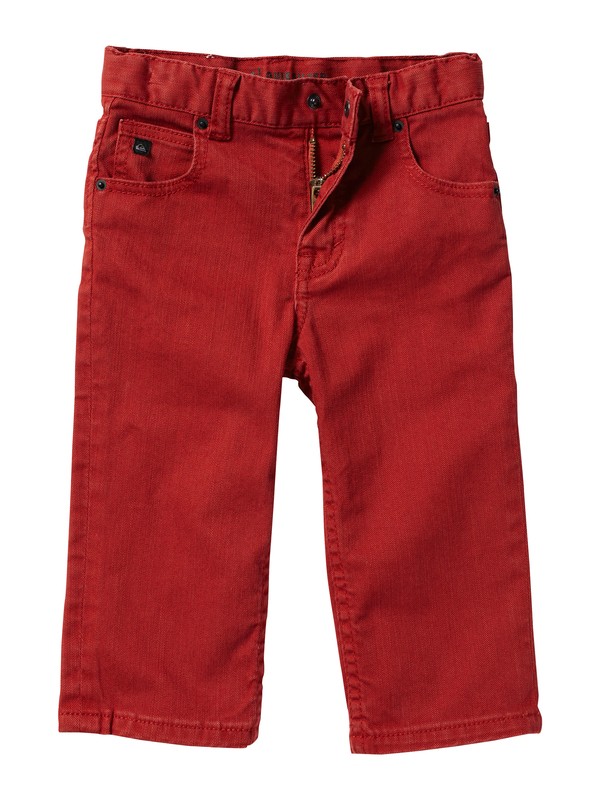 quiksilver, Boys 2-7 Distortion Jeans, BRICK RED (brk) 0 Boys 2-7 Distortion Jeans K205629 Quiksilver