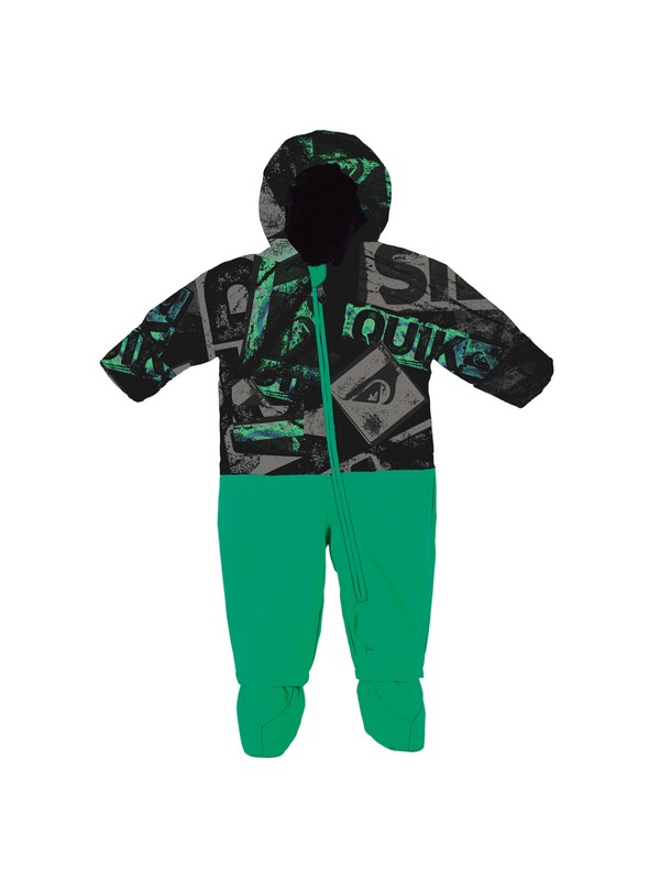 quiksilver, Baby Micro 5K One-Piece Suit, GREEN (grn) 0 Baby Micro 5K One-Piece Suit KPFSS014 Quiksilver