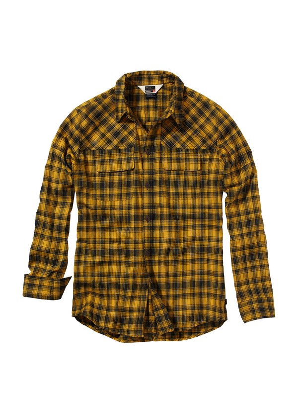 quiksilver, Dime Long Sleeve Shirt, MUSTARD (mtd) 0 Dime Long Sleeve Shirt MT163100 Quiksilver