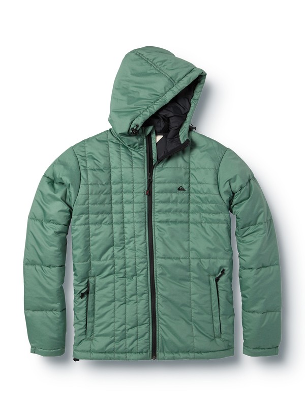 quiksilver, Nomad Hooded Jacket, FOREST (for) 0 Nomad Hooded Jacket MT167100 Quiksilver