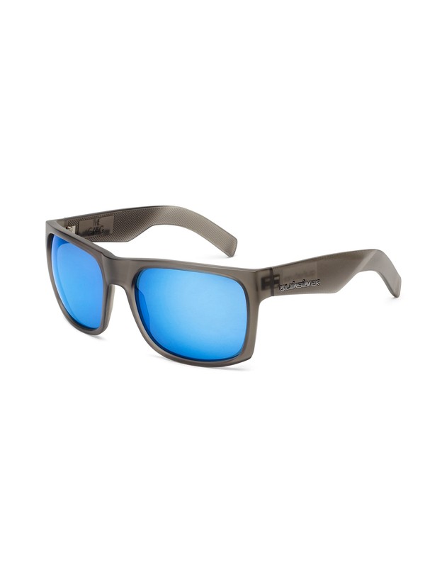 quiksilver, Snag Injected Sunglasses, TRANS BLACK / BLUE CHR (b97) 0 Snag Injected Sunglasses QEMN016 Quiksilver