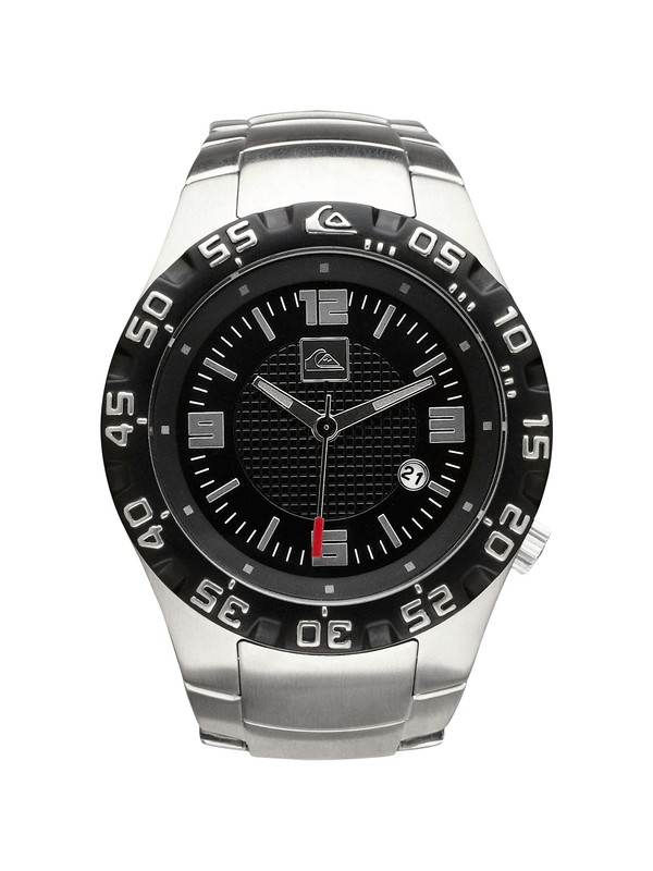 quiksilver, Darkslide Watch, BLACK (blk) 0 Darkslide Watch QWMA016 Quiksilver