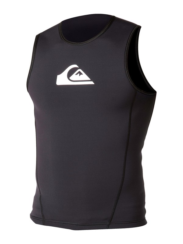 quiksilver, Syncro 1mm Pullover Wetsuit Vest, BLACK/WHITE (bkw) 0 Syncro 1mm Pullover Wetsuit Vest SA029MF Quiksilver