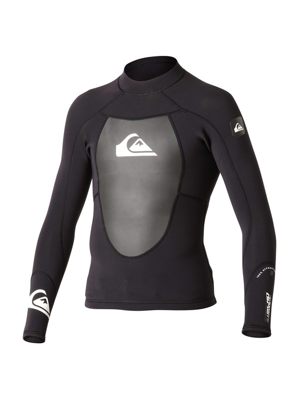 quiksilver, Boys 2-7 Syncro 1.5mm Jacket, BLACK / WHITE (bkw) 0 Boys 2-7 Syncro 1.5mm Jacket SA149BF Quiksilver