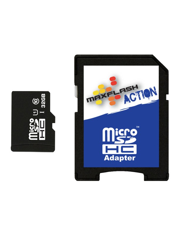 quiksilver, MaxFlash Action 32GB MicroSD Card, ASSORTED (ast) 0 MaxFlash Action 32GB MicroSD Card SD32MICRO DC Shoes