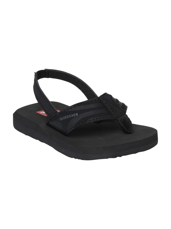 quiksilver, Toddler Monkey Wrench Sandal, BLACK (blk) 0 Toddler Monkey Wrench Sandal T257102 Quiksilver