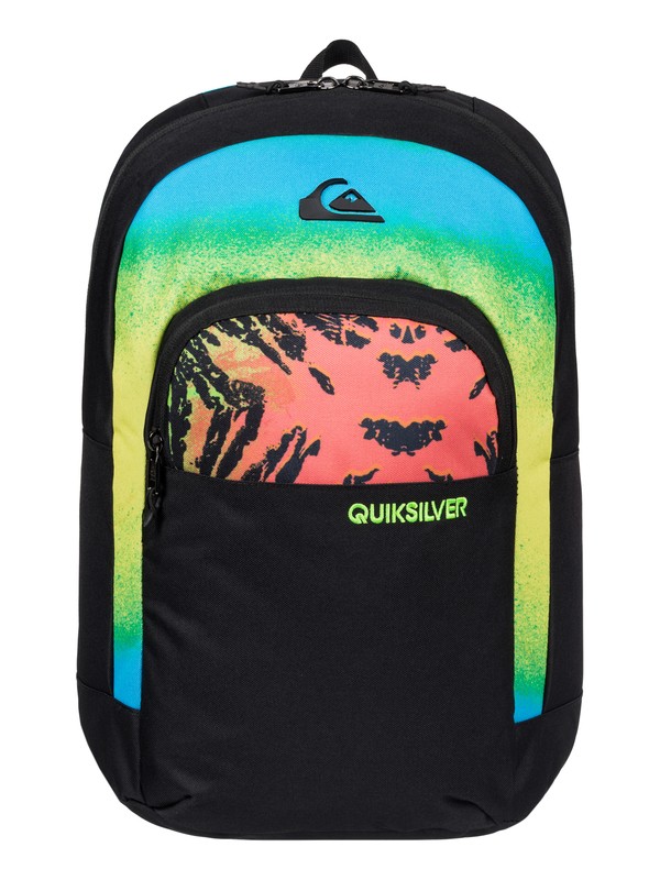 quiksilver, Everyday Dart Backpack, GLITCHED FIERY CORAL (mkz6) 0 Everyday Dart Backpack TPQS04009 Quiksilver