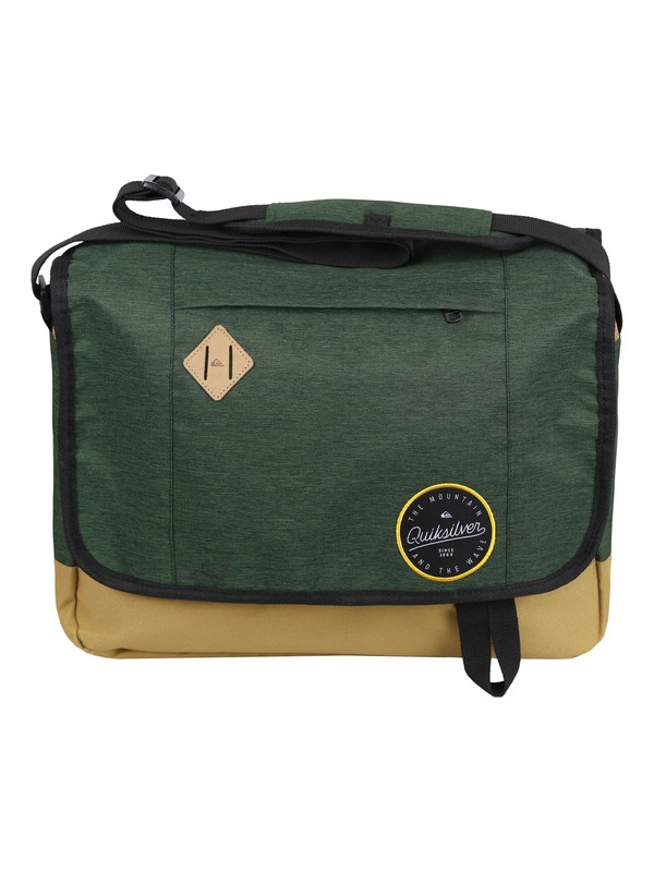 quiksilver, Mill Around Satchel, BRONZE GREEN (gqq0) 0 Mill Around Satchel TPQS14001 Quiksilver