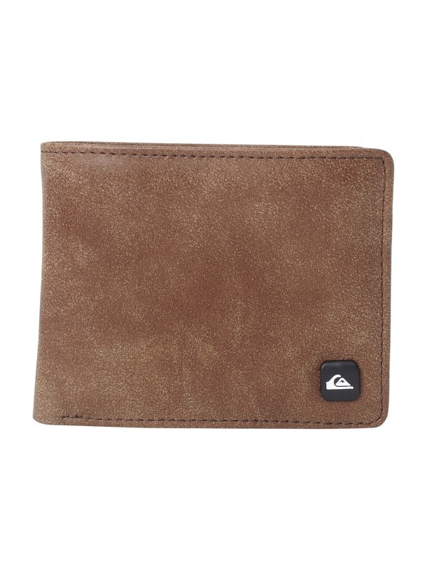 quiksilver, Crumple Wallet, CHOCOLATE (ctk0) 0 Crumple Wallet UQYAA00061 Quiksilver