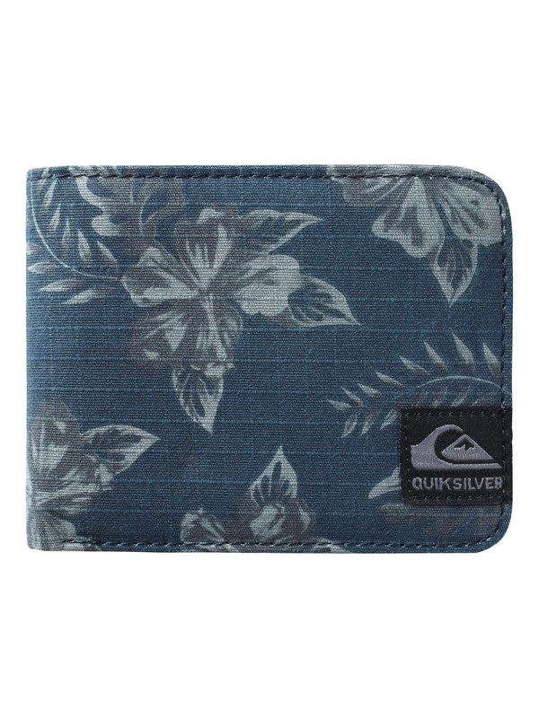 quiksilver, Jungle Cotton Wallet, WASHED NAVY (brq0) 0 Jungle Cotton Wallet UQYAA03005 Quiksilver