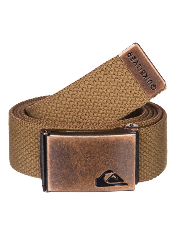 quiksilver, Principle Belt, DULL GOLD (cne0) 0 Principle Belt UQYAA03123 Quiksilver