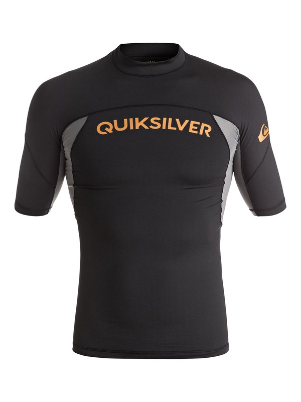 quiksilver, Performer - Lycra à manches courtes, BLACK/QUIET SHADE (xkks) 0 Performer - Lycra à manches courtes Noir UQYWR03055 Quiksilver