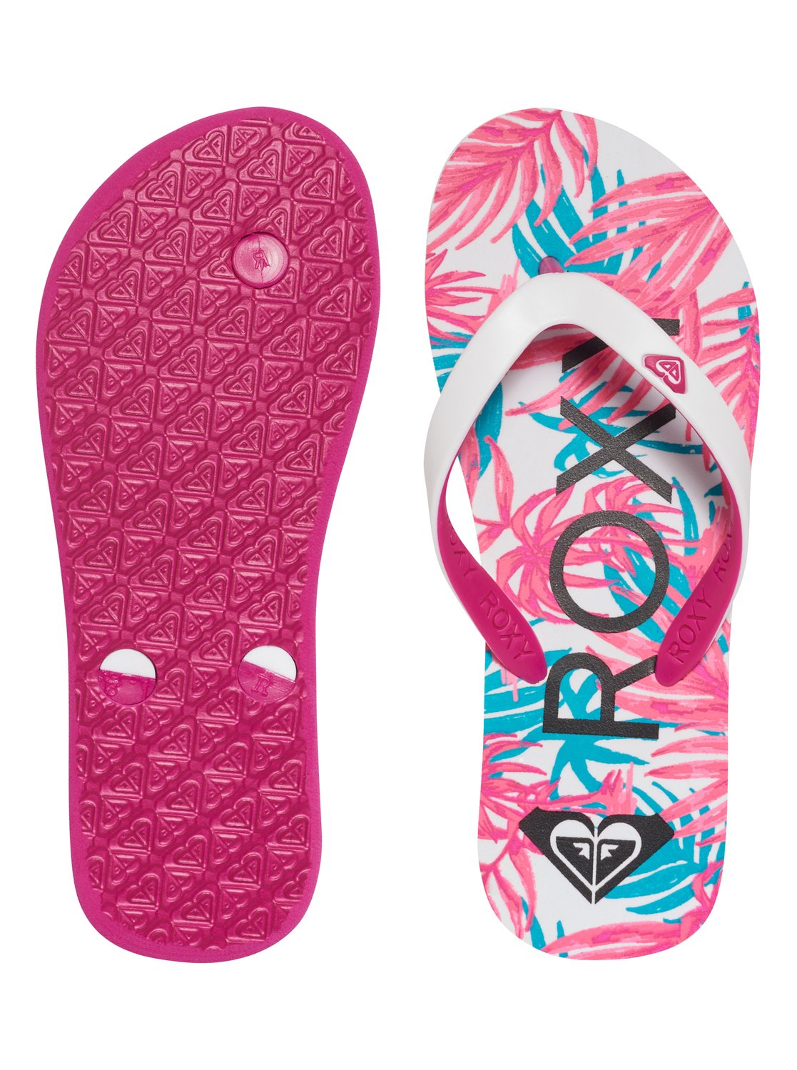 roxy rainbow flip flops