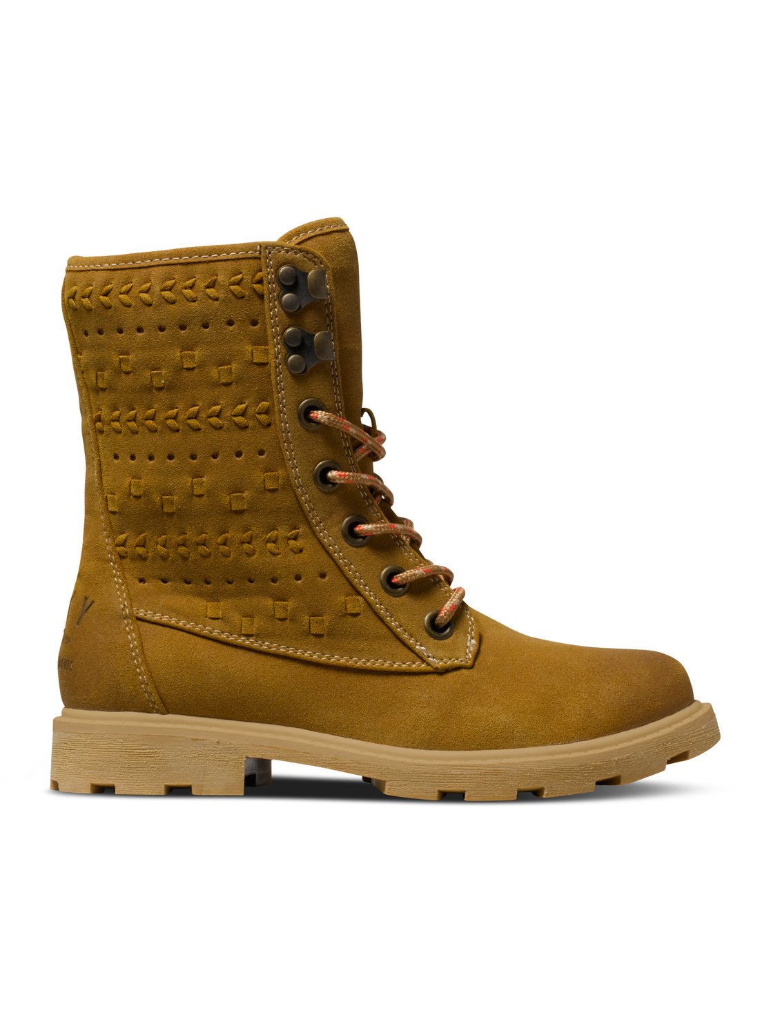 roxy brown combat boots