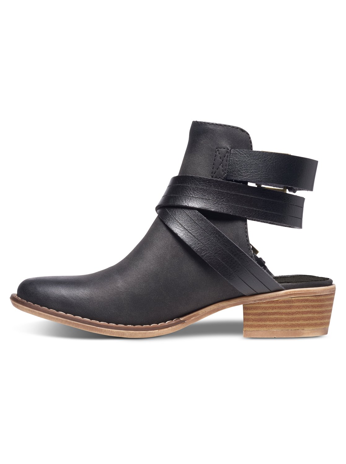 backless ankle booties