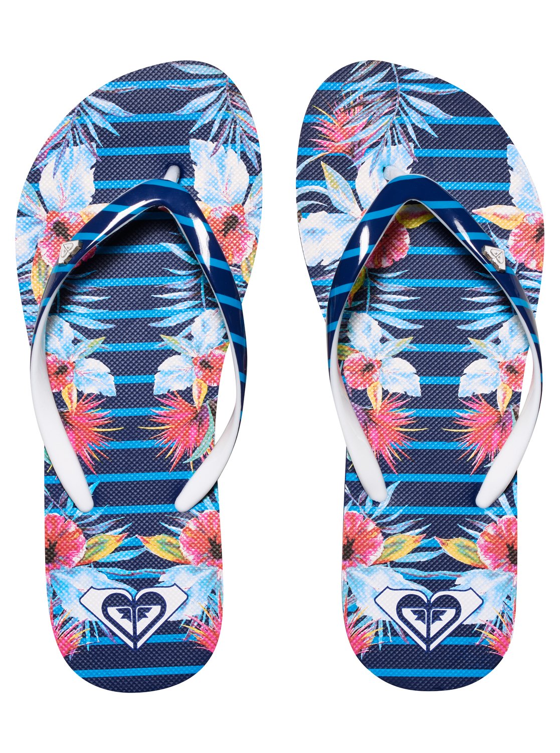 roxy rainbow flip flops