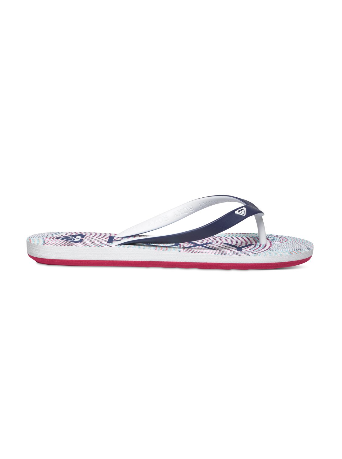 roxy white flip flops
