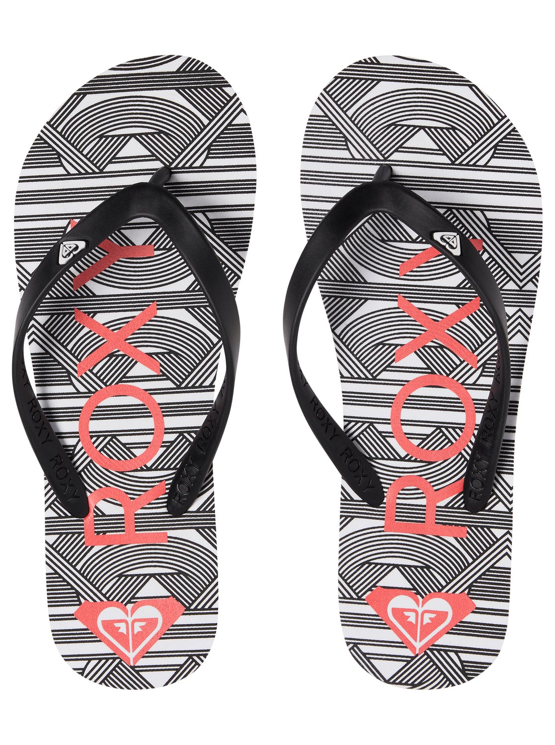 roxy rainbow flip flops