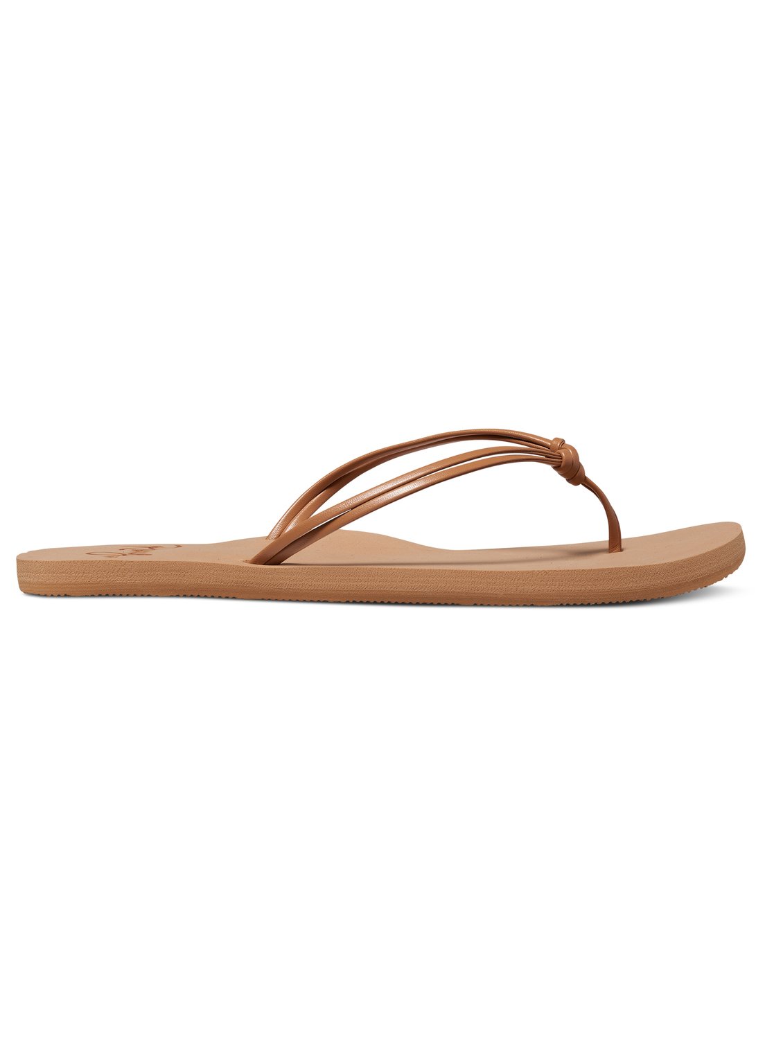 tan roxy flip flops