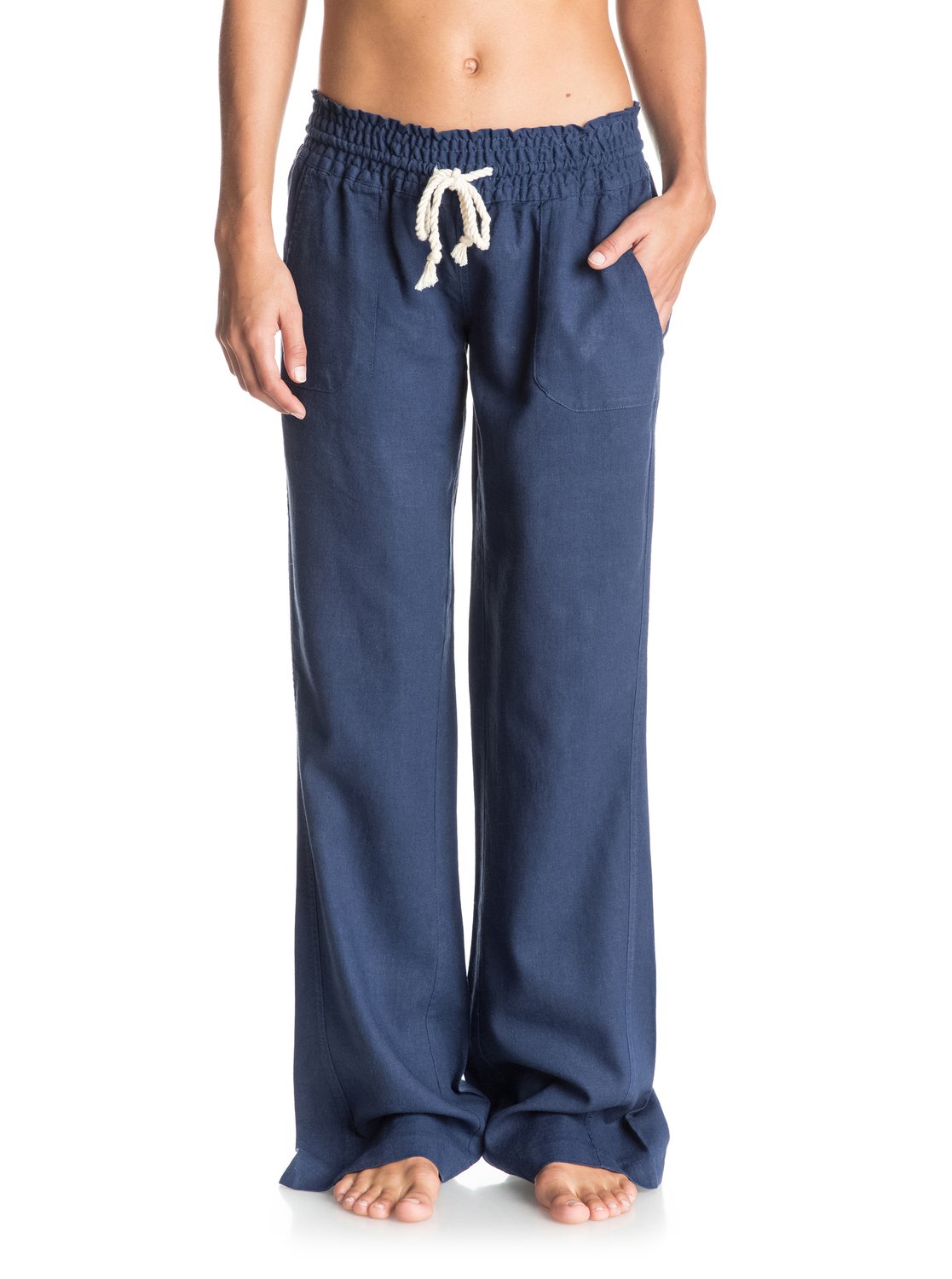 blue beach pants