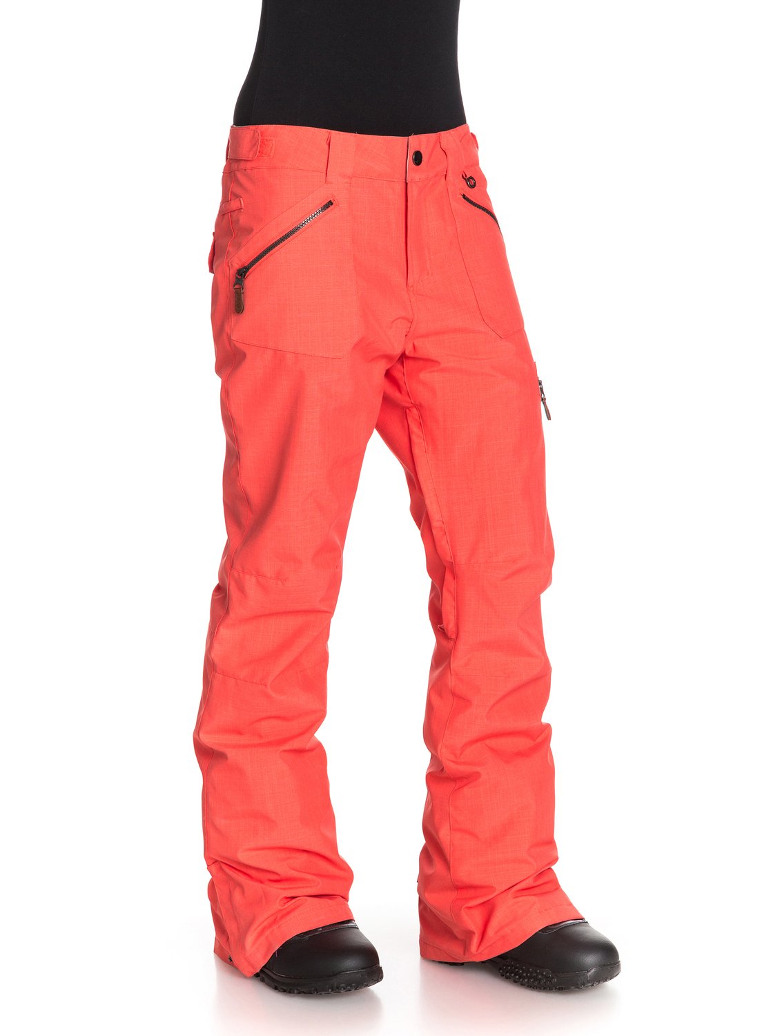 roxy nadia snowboard pants silver pink