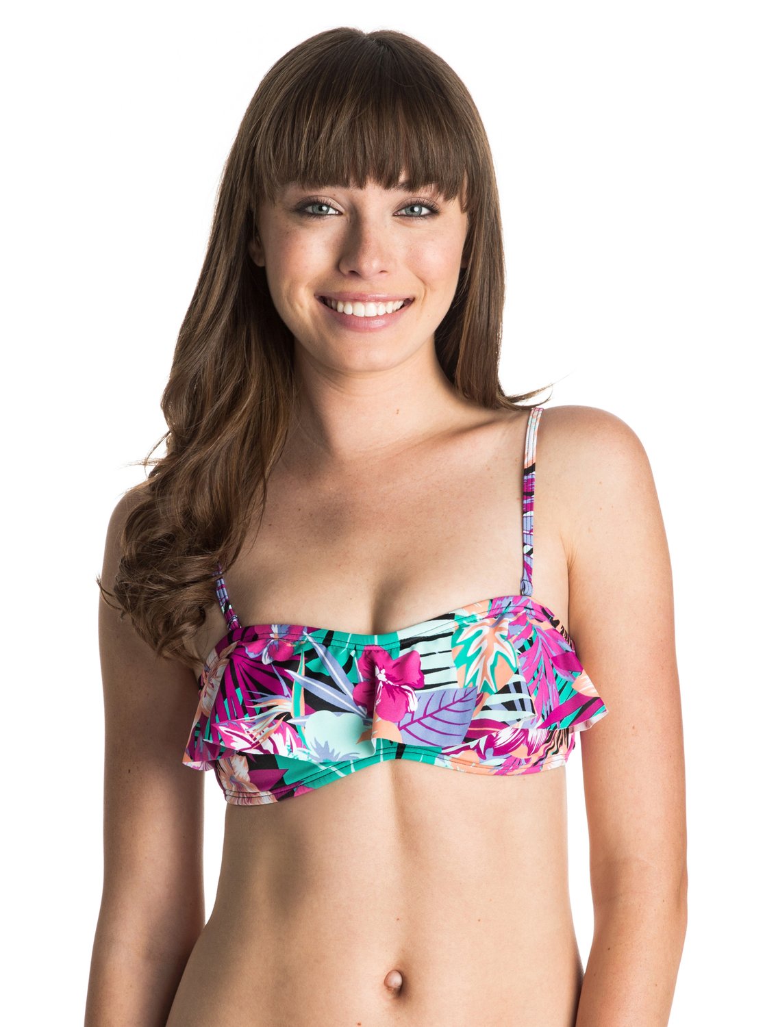 Bandeau Ruffle Bikini 112