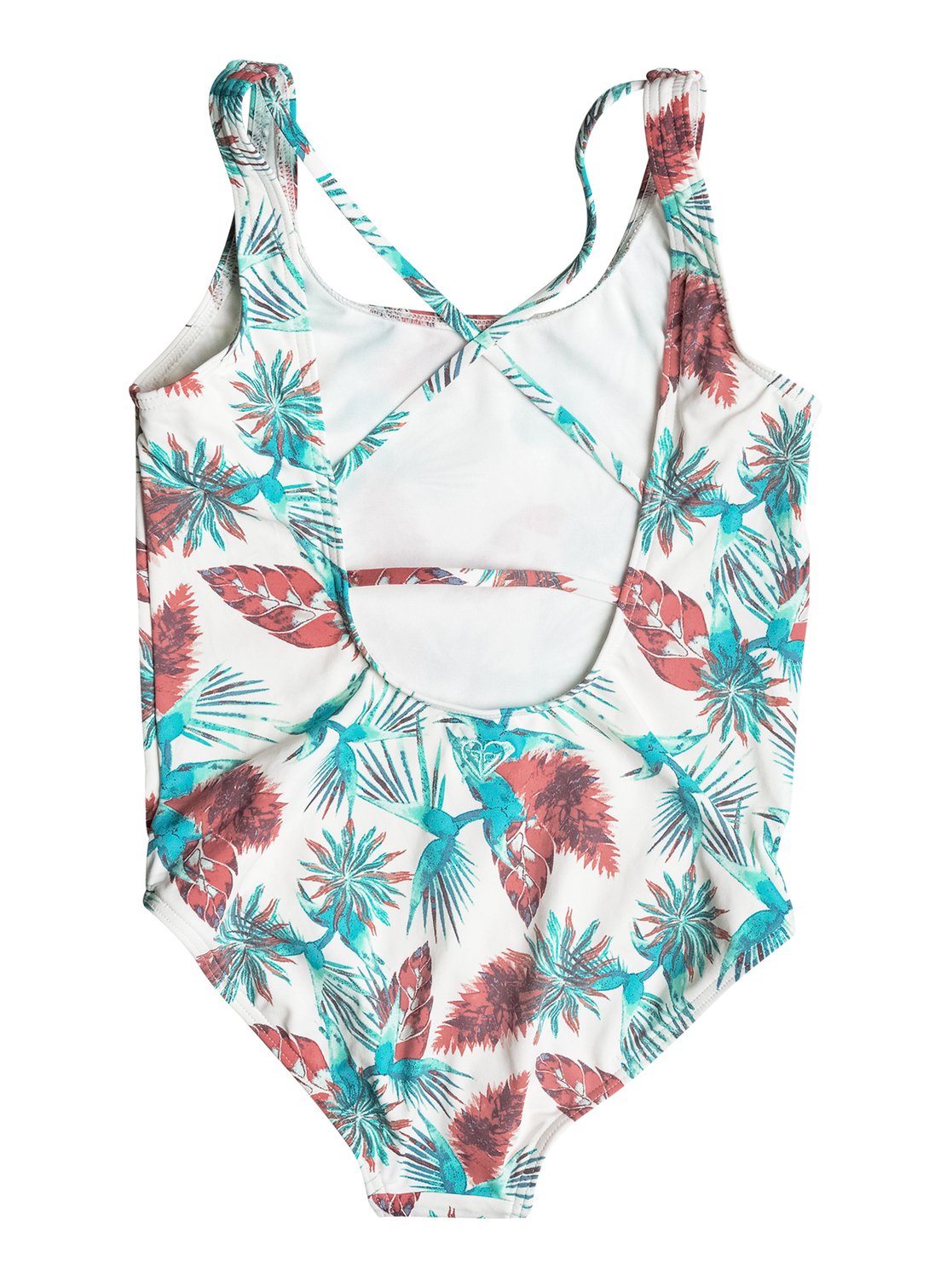 Girls 7 14 Salty Shade One Piece Swimsuit Ergx103018 Roxy 8042