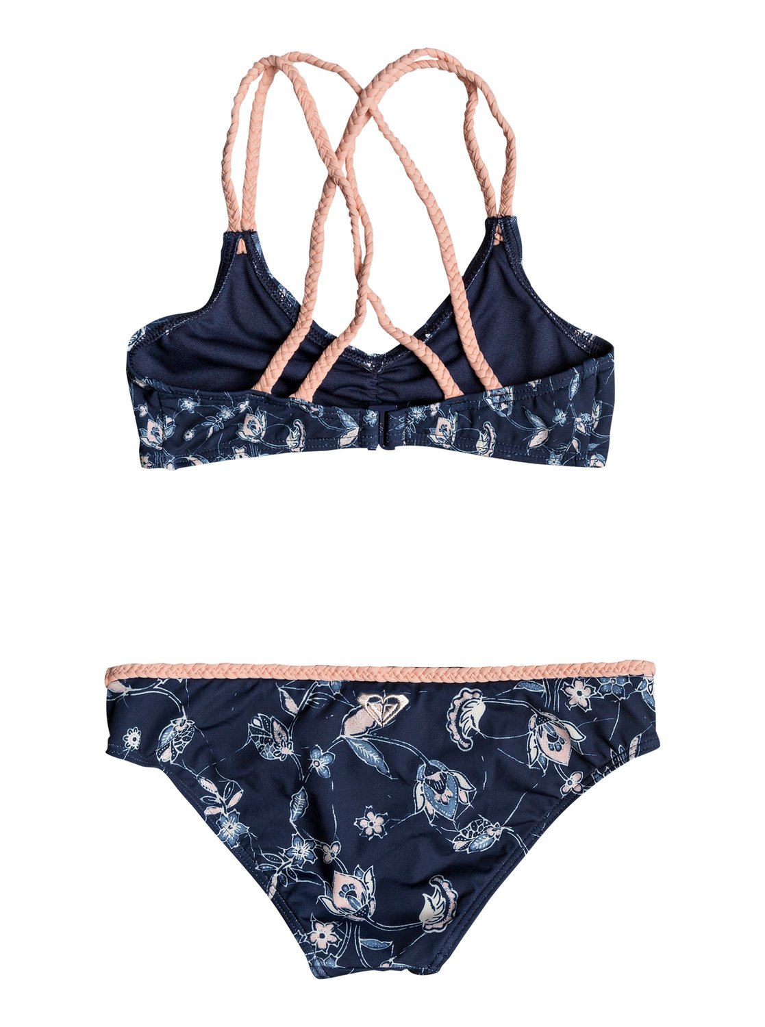 Girls Beach Days Athletic Tri Bikini Set Ergx Roxy