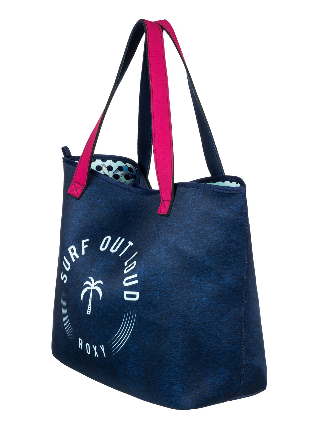 Inside The Rock Reversible Neoprene Beach Bag ERJBT03088 Roxy