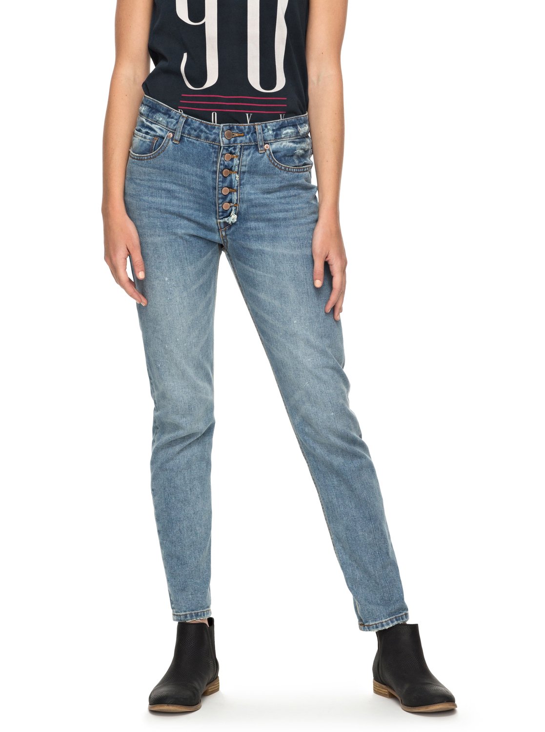 high waisted straight leg pants